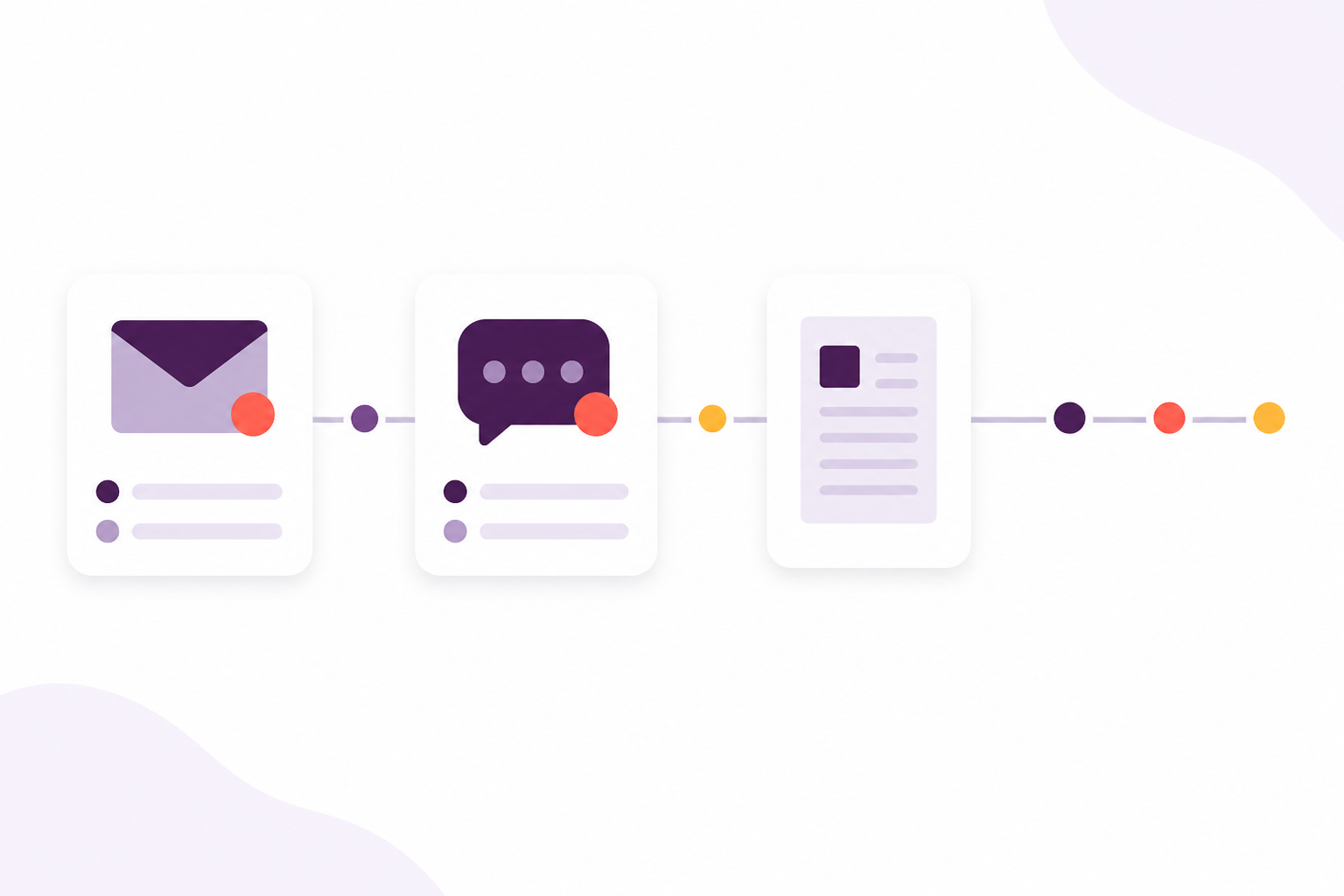 Branded email and SMS reminder templates with letter fallback and a delivery log.